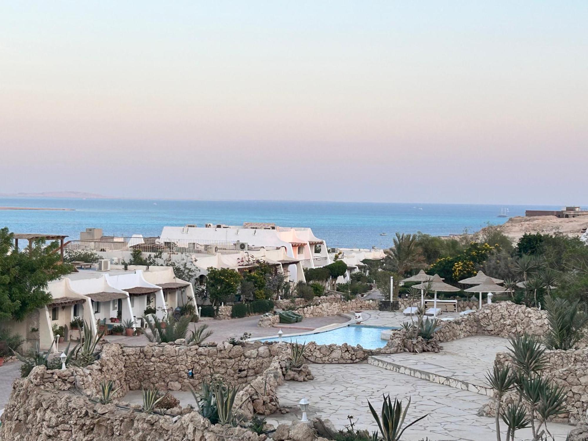 Cordoba Sea View Apartment With Open Air Jacuzzi At Mastaba Hurghada Ngoại thất bức ảnh