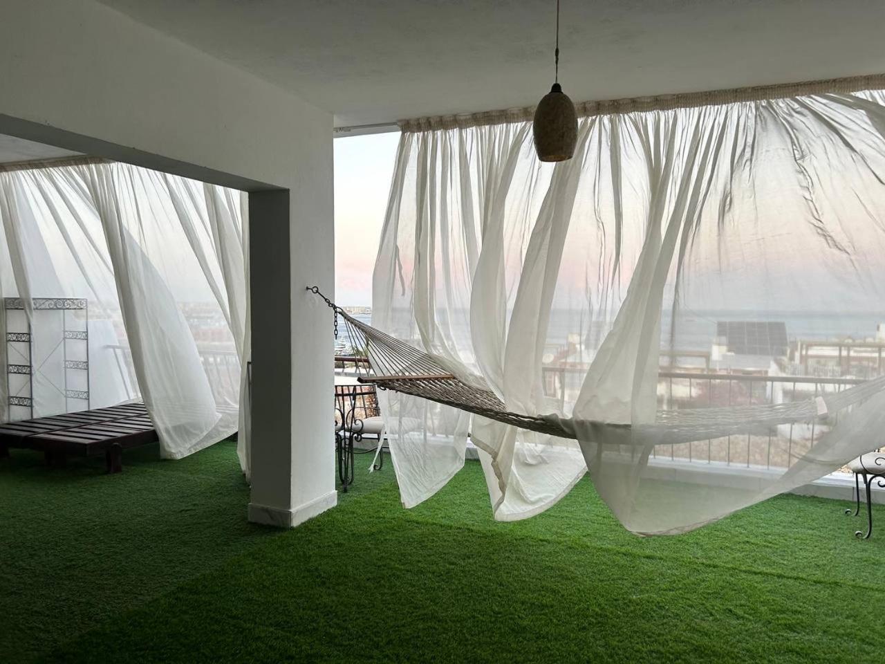 Cordoba Sea View Apartment With Open Air Jacuzzi At Mastaba Hurghada Ngoại thất bức ảnh